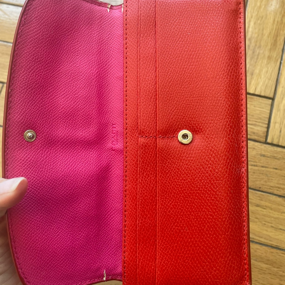 Coach Color Block Wallet - Picture 4 of 8